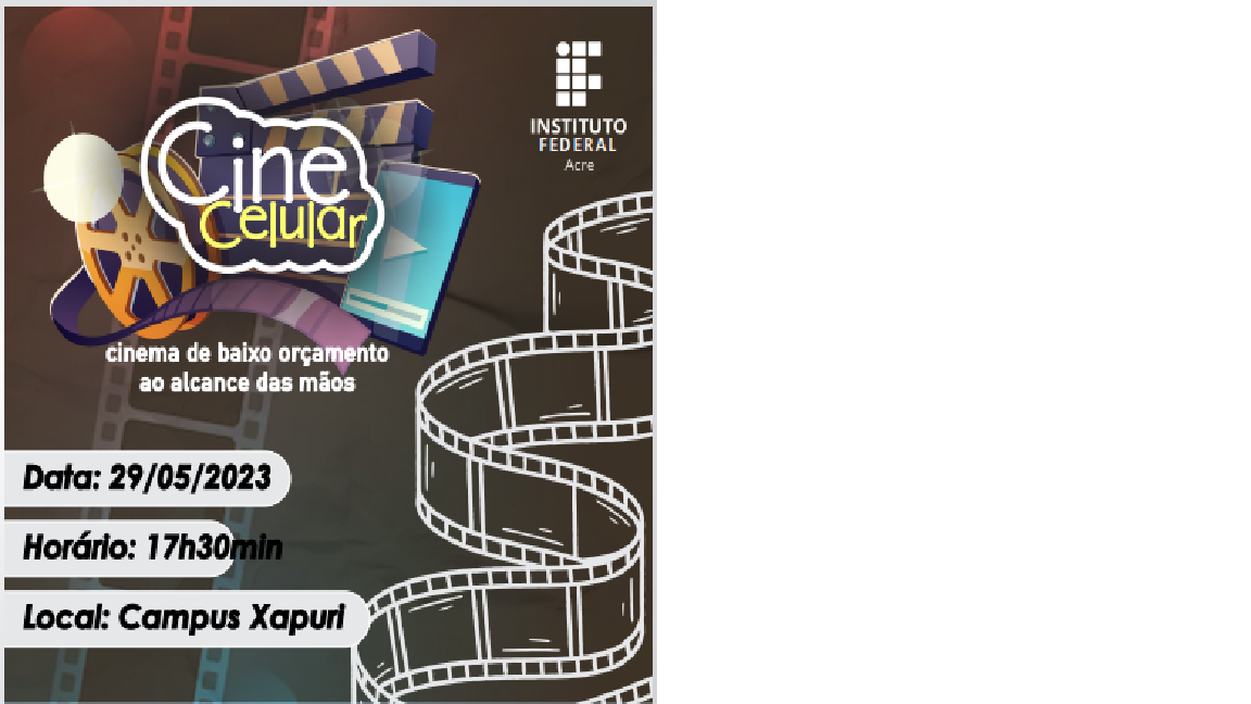 banner do Cine Celular - cinema de baixo orçamento ao alcance das mãos