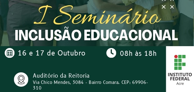 I Seminário Inclusão Educacional