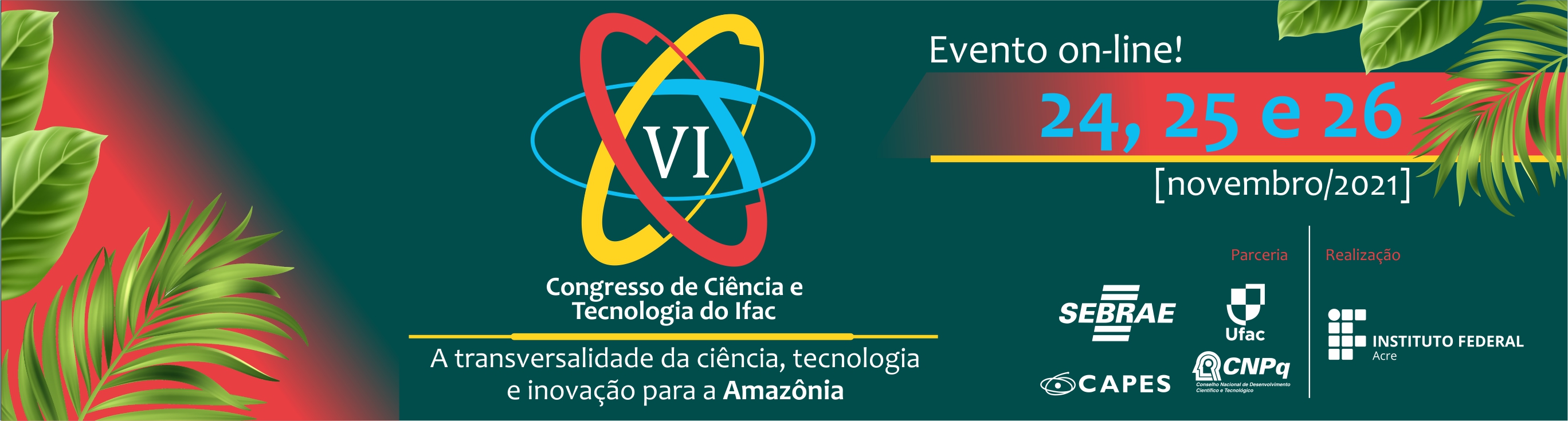 VI CONGRESSO DE CIÊNCIA E TECNOLOGIA DO INSTITUTO FEDERAL DO ACRE - VI CONC&T