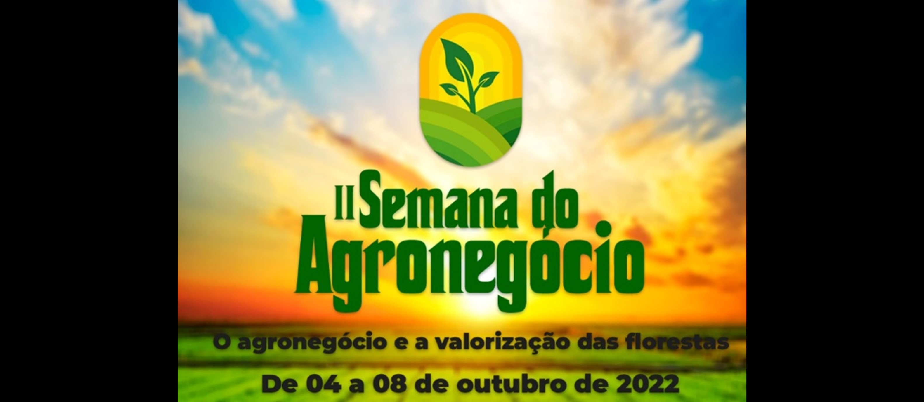 banner do II Semana do Agronegócio | IFAC Campus Tarauacá