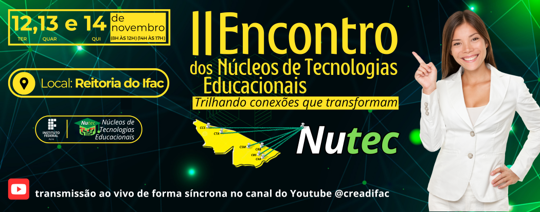 banner do 2° Encontro dos Nutec